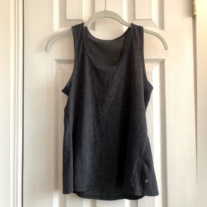 Old Navy Breathe ON Mesh-Back Tank in Carbon, size small.